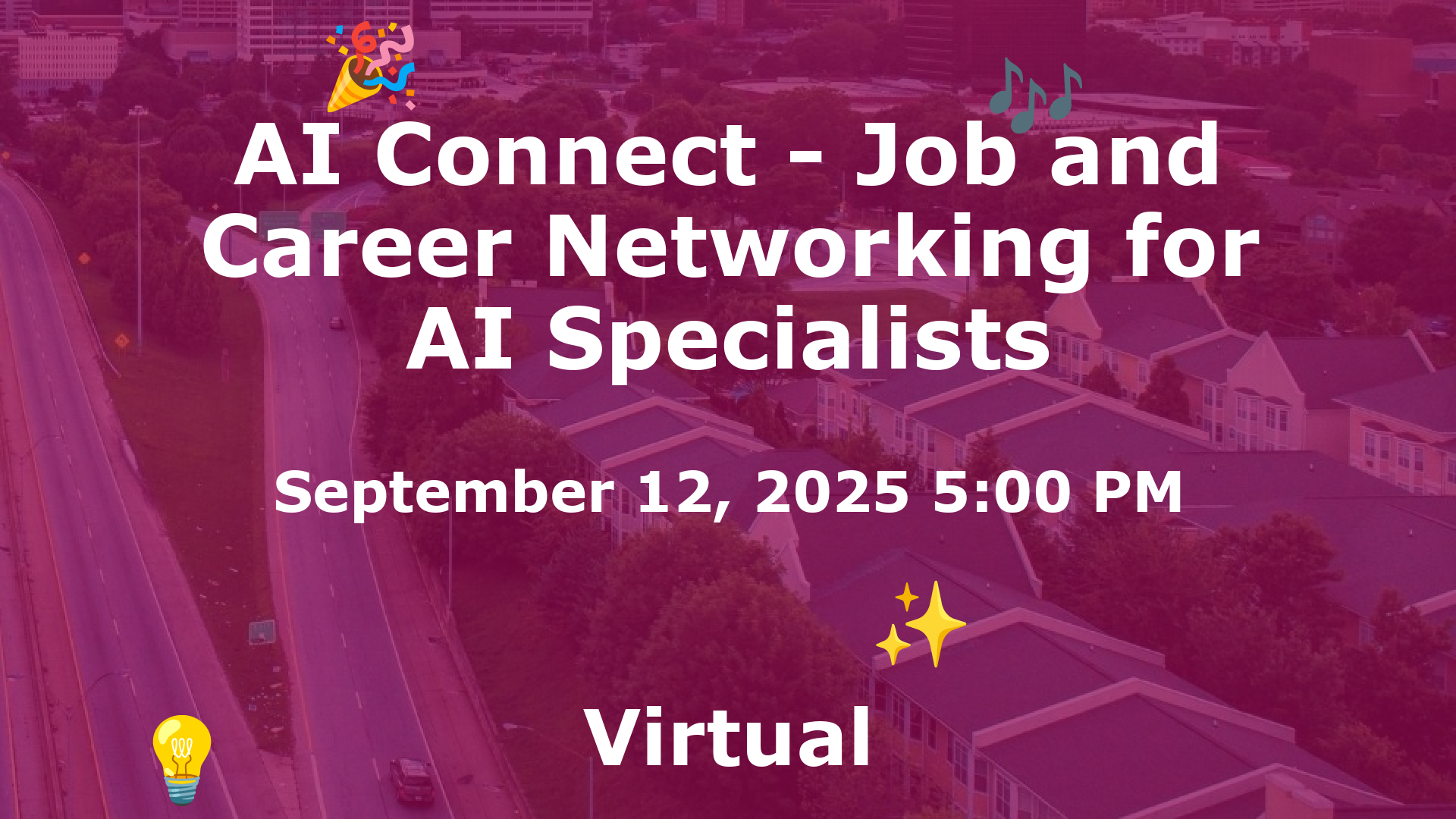 AI Connect - Job and Career Networking for AI Specialists event image